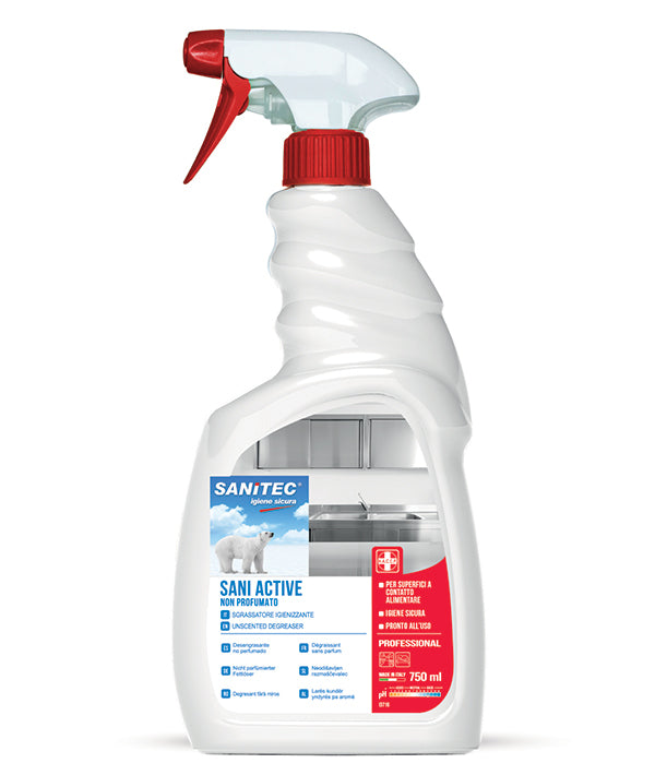 SGRASSATORE DISINFETTANTE SANI-ACTIVE SANITEC ML 750