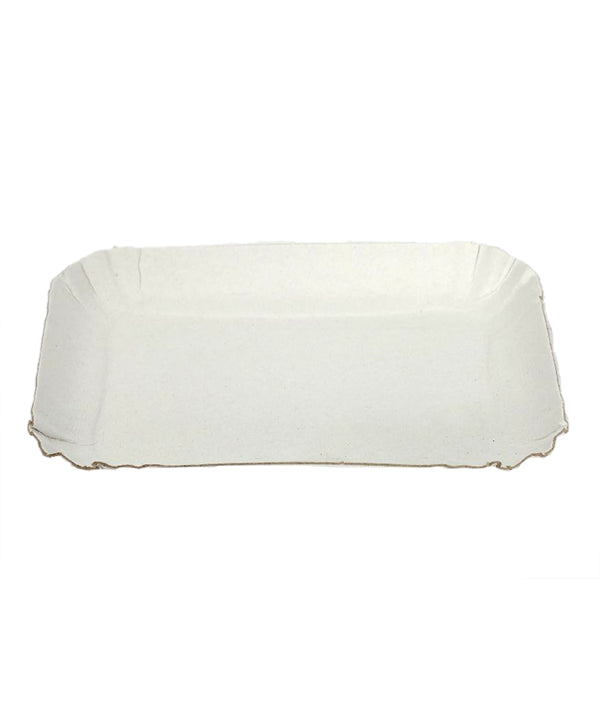VASSOI BIANCO CARTONE N. 1 KG 5 CM 12X16 PZ 250