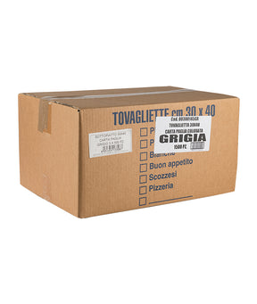 TOVAGLIETTA CARTA PAGLIA GRIGIO CM 30X40 PZ 500