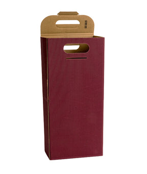 VALIGETTA 2 BOTTIGLIE H 39 CM 18X9 PZ 20