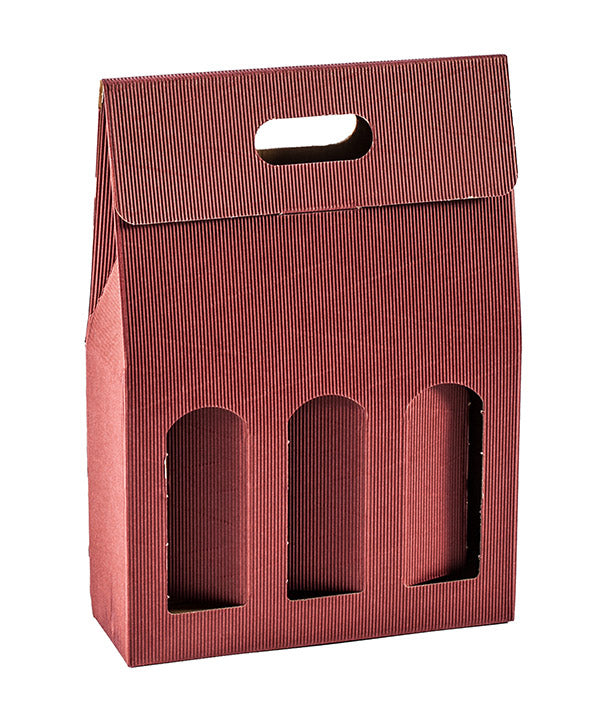 VALIGETTA 3 BOTTIGLIE H 39 CM 27X9 PZ 20