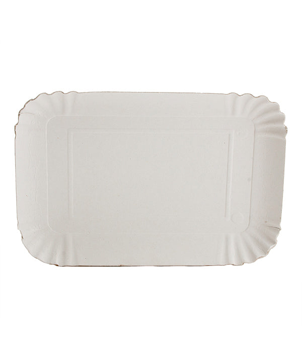 VASSOI BIANCO CARTONE N. 3 CM 15,7X23,7 PZ 118