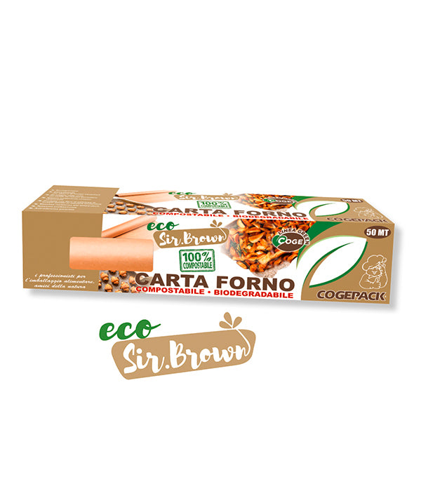 CARTA FORNO COMPOSTABILE ASTUCCIO CM 33 MT 50