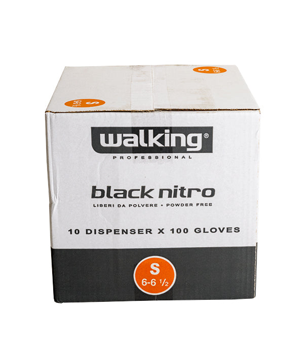 GUANTI MONO BLACK NITRO TG. S SENZA POLVERE PZ 100