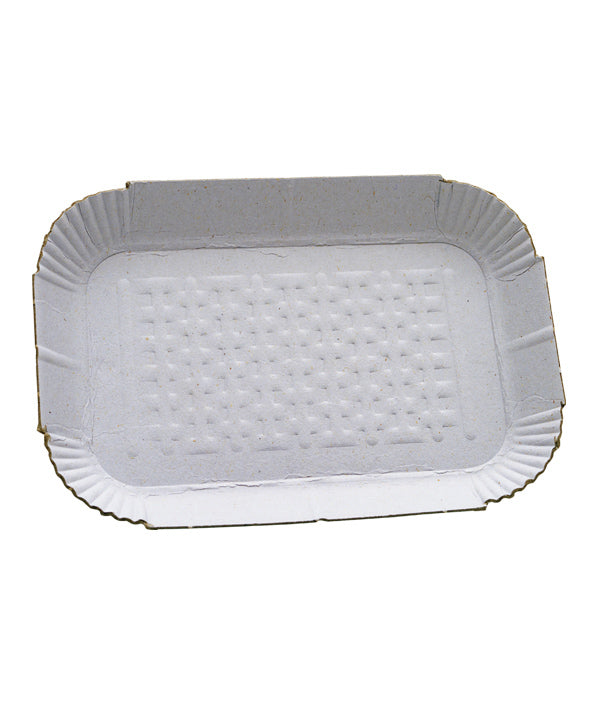 VASSOI BIANCO CARTONE N.7 CM 25,5X33,2 PZ 100