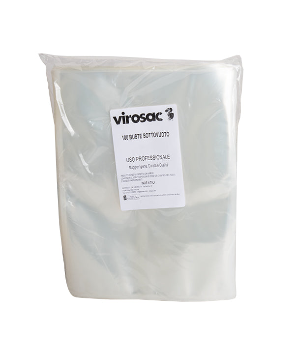 SACCHETTO SOTTOVUOTO LISCIO CM 15X25 VIROSAC PZ 100