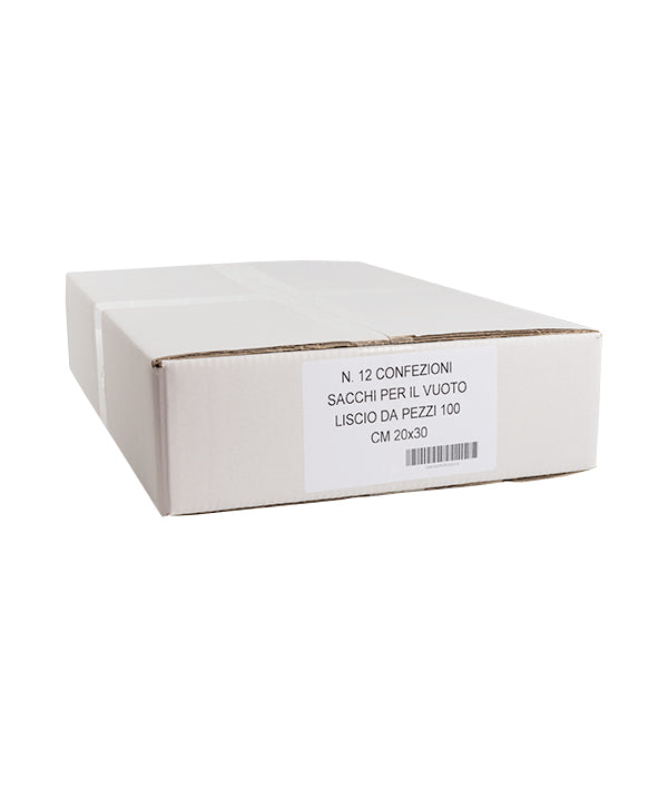 SACCHETTO SOTTOVUOTO LISCIO CM 20X30 VIROSAC PZ 100