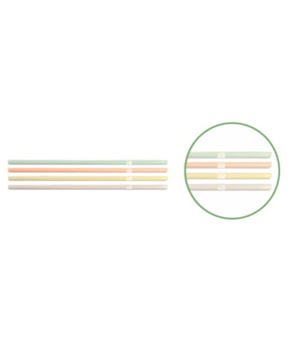 CANNUCCE COLORATE PIEGHEVOLI MM 5 COMPOSTABILI CM 21 PZ 500