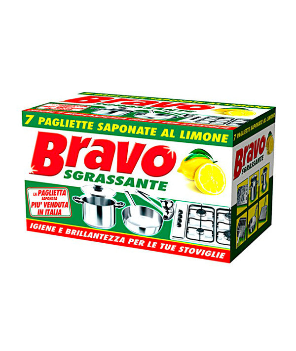 LANA ACCIAIO SAPONATA BRAVO PZ 7