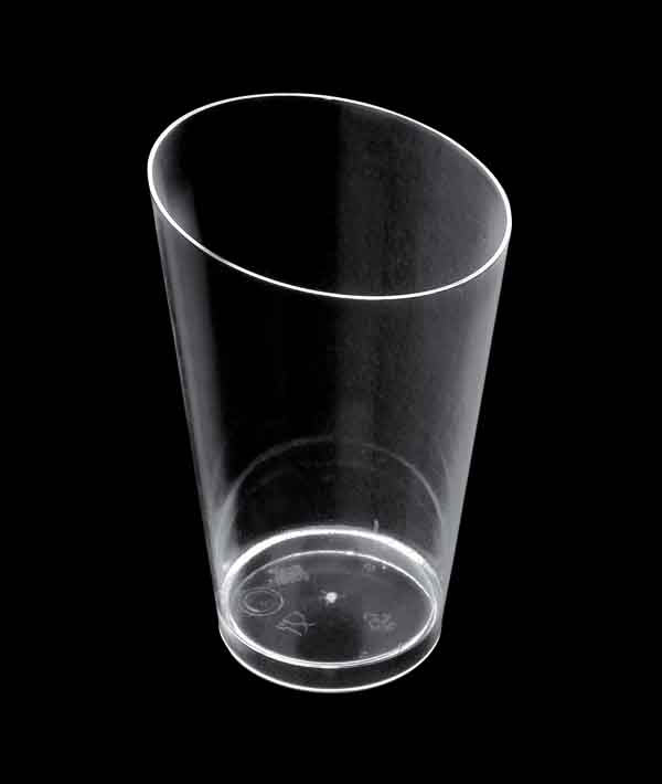 BICCHIERINO CONICO ALTO TRASPARENTE CC 70 PZ 25