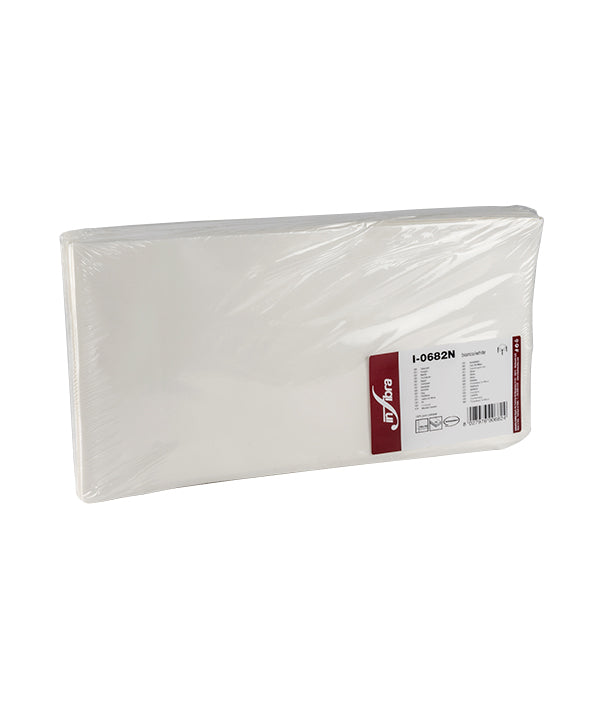 TOVAGLIA BIANCA PIEGATA 1/8 TIPO A CM 100X100 PZ 50