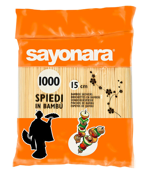 SPIEDINI BAMBOO SAYONARA CM 15 PZ 100