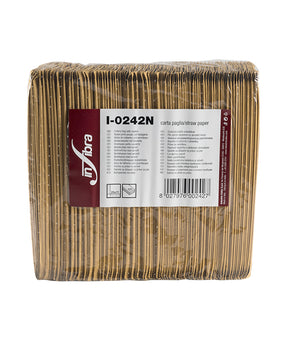 BUSTA PORTAPOSATE CARTA PAGLIA TINTA UNITA PZ 125