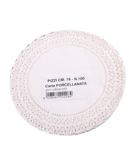PIZZI PASTICCERIA TONDI CM 18 PZ 100