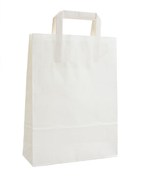 SHOPPERS CARTA KRAFT BIANCO 23+10X32 PZ 400