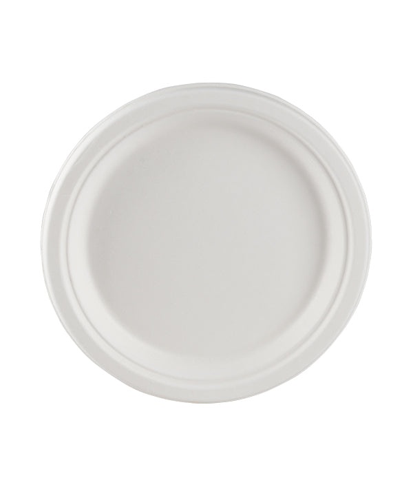 PIATTI PIANI AVORIO BIODEGRADABILI CM 22 PZ 125