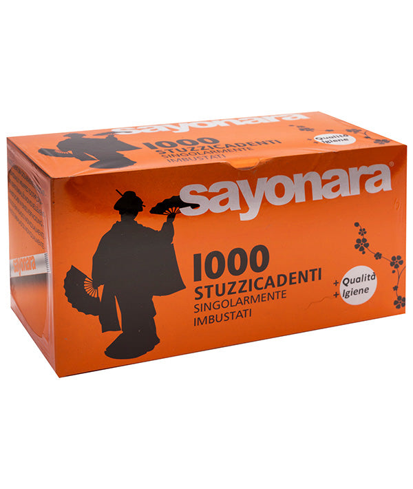 STUZZICADENTI IMBUSTINATI SAYONARA PZ 1000