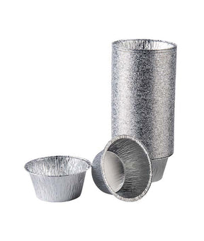 COPPETTE BUDINO ALLUMINIO C4 H3,9 CM 8 PZ 100