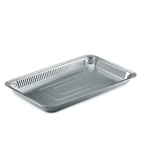 VASCHETTA ALLUMINIO 18 PORZIONI H3,9 CM 32X52 PZ 10