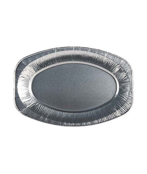 VASSOIO OVALE ALLUMINIO V2 H2,5 CM 43X28,6 PZ 10