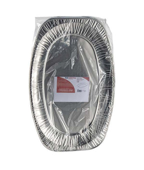 VASSOIO OVALE ALLUMINIO V3 H2,2 CM 55X36 PZ 10
