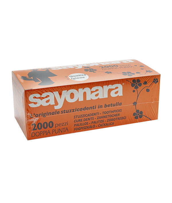 STUZZICADENTI SAYONARA SCATOLA PZ 2000