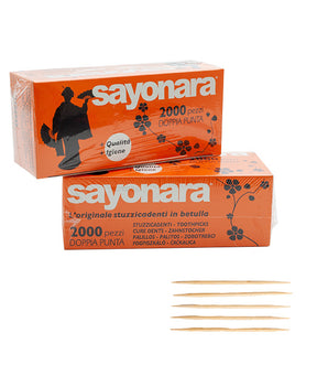 STUZZICADENTI SAYONARA SCATOLA PZ 2000