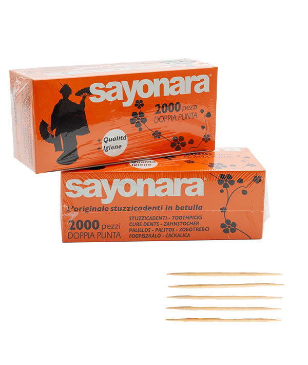 STUZZICADENTI SAYONARA SCATOLA PZ 2000