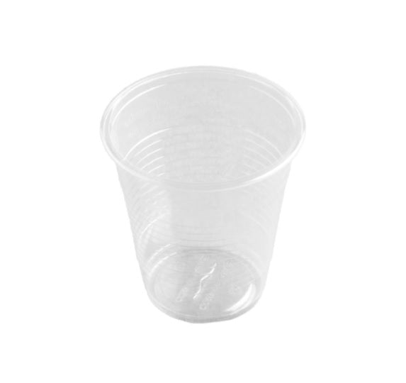 BICCHIERI TRASPARENTI USO FREDDO COMPOSTABILI CC 160 PZ 50