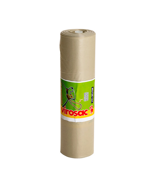 SACCO IMMONDIZIA NEUTRO CON LACCI CM 80X120 PZ 15