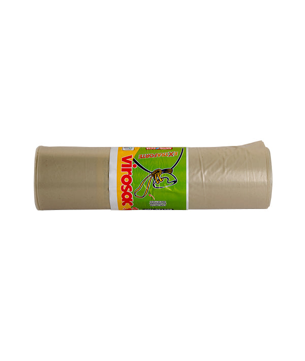 SACCO IMMONDIZIA NEUTRO CON LACCI CM 80X120 PZ 15