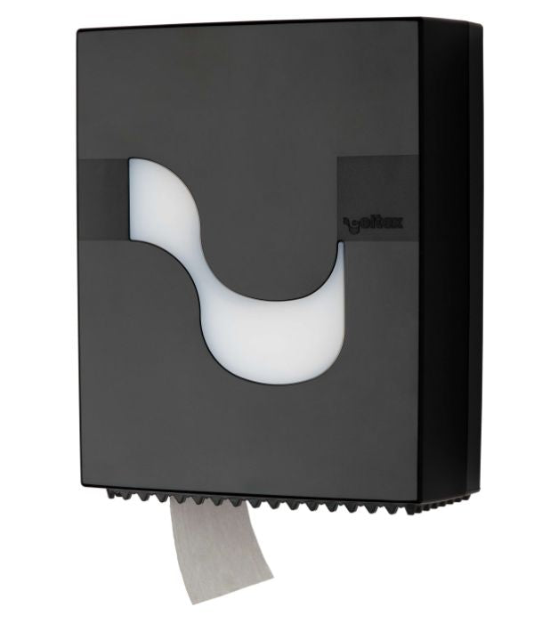 DISPENSER NERO CARTA IGIENICA MINI JUMBO CELTEX