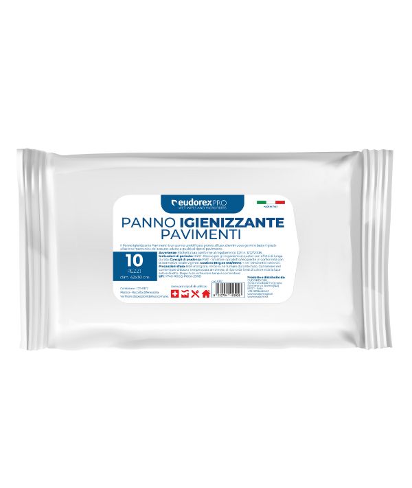 PANNO PAVIMENTI CATTURAPOLVERE DISINFETTANTE PZ 10