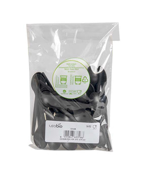 CUCCHIAINO MINI NERO BIODEGRADABILE CM 10 PZ 50