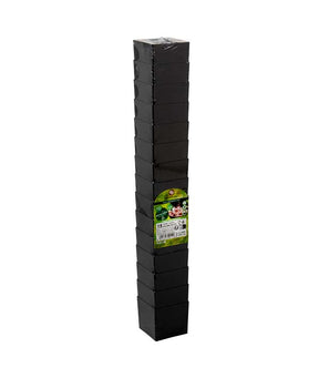 COPPETTA CUBE NERO CC 60 MM 47X47 PZ 15