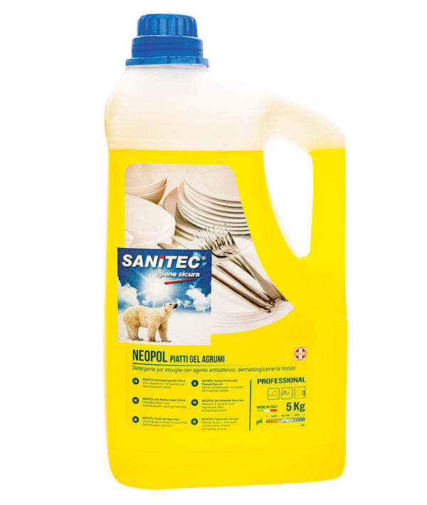 PIATTI GEL NEOPOL AGRUMI 1230 SANITEC KG 5