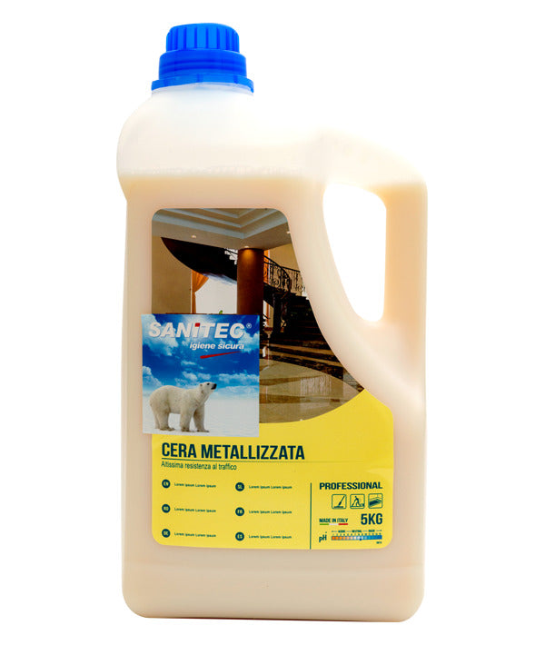 CERA METALLIZZATA PER TUTTI I PAVIMENTI 1610 SANITEC KG 5