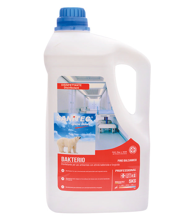 DETERGENTE PAVIMENTI BAKTERIO P.M.C. 1541 SANITEC KG 5