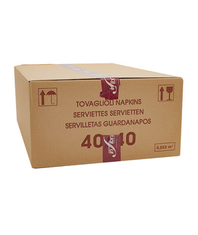 TOVAGLIOLI NERO 2 VELI INFIBRA CM 40X40 PZ 50