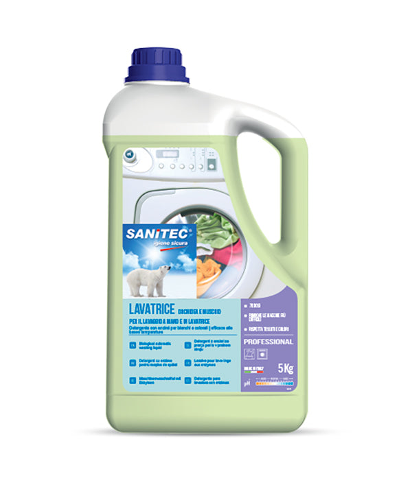 DETERGENTE LAVATRICE LIQUIDO CON ENZIMI ORCHIDEA /MUSCHIO 
2025 SANITEC KG 5