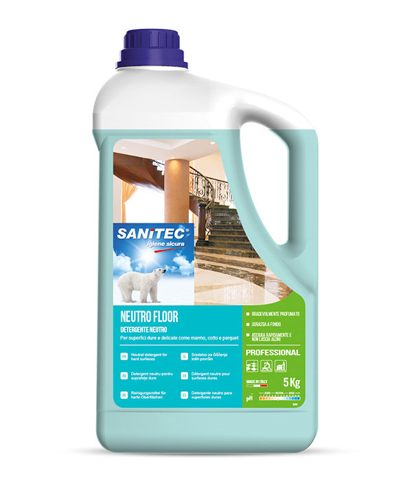 DETERGENTE PAVIMENTI NEUTRO FLOOR 1480 SANITEC KG 5