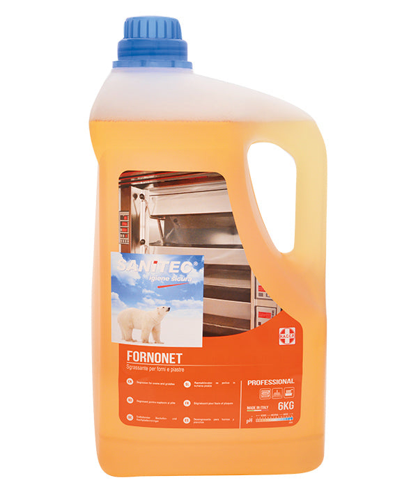 DETERGENTE FORNONET FORNI/PIASTRE/GRILL 1961 SANITEC KG 6