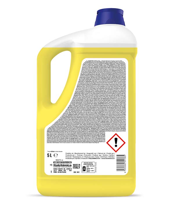 SGRASSATORE UNIVERSALE ULTRA LIMONE HACCP 1801 SANITEC KG 5