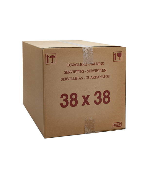 TOVAGLIOLI GIALLO 2 VELI GOFFRATI TISSU' CM 38X38 PZ 40