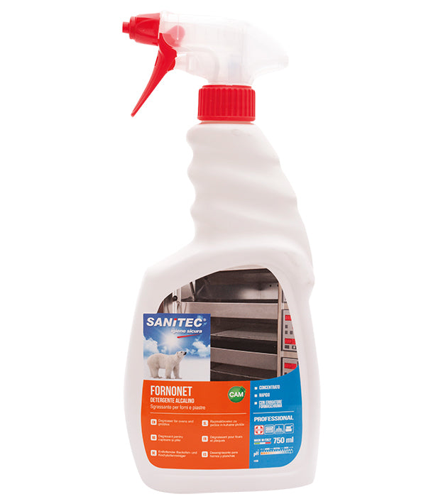 DETERGENTE FORNONET FORNI / PIASTRE / GRILL 1960 SANITEC ML 750