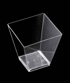 BICCHIERINO ROMBO TRASPARENTE CC 95 PZ 25