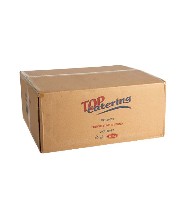 FORCHETTINA BAMBOO 2 PUNTE CM 9 PZ 1000