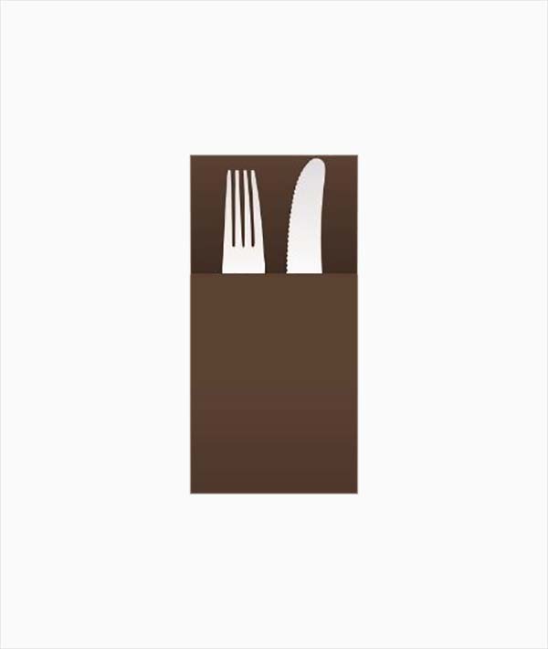 TOVAGLIOLI CARTA A SECCO PORTAPOSATE MARRONE CM 40X30 PIERROT 
PZ 50