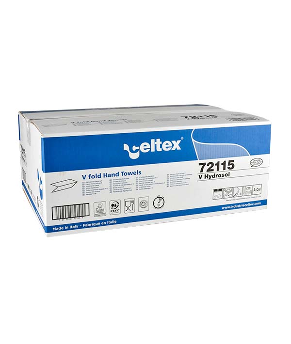 ASCIUGAMANO PIEGATO V 3 VELI CM 21,5X21 CELTEX PZ 15