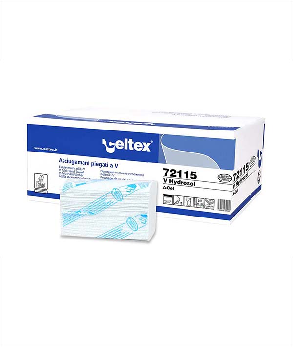 ASCIUGAMANO PIEGATO V 3 VELI CM 21,5X21 CELTEX PZ 15